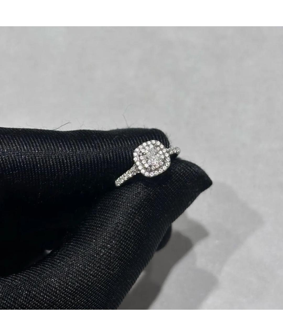 TIFFANY&CO Серебряное платиновое кольцо, фото 5