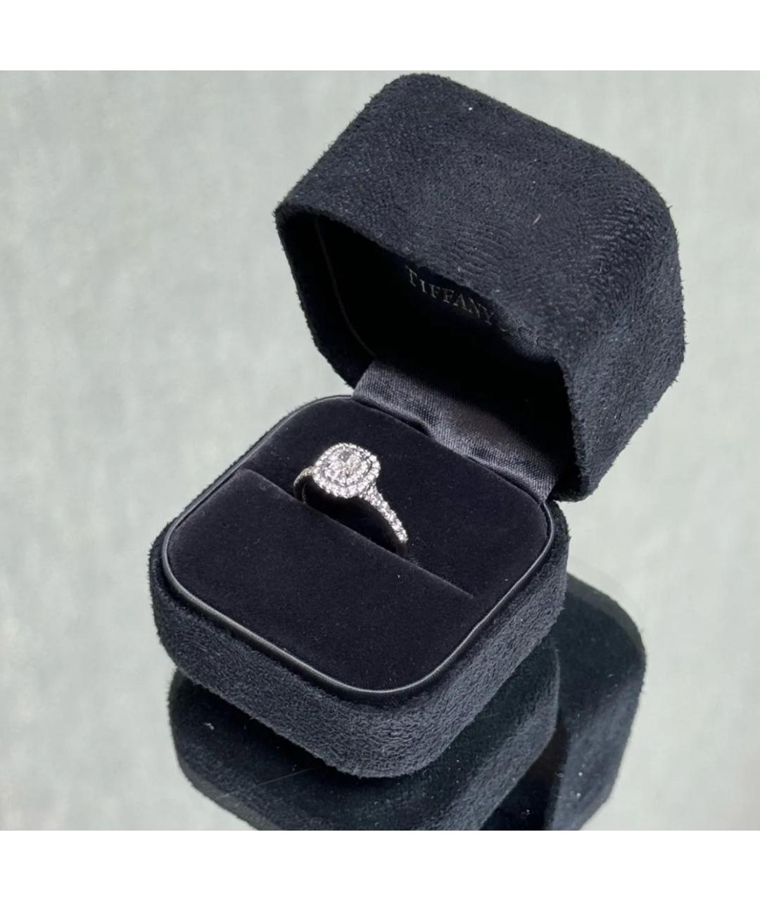 TIFFANY&CO Серебряное платиновое кольцо, фото 2