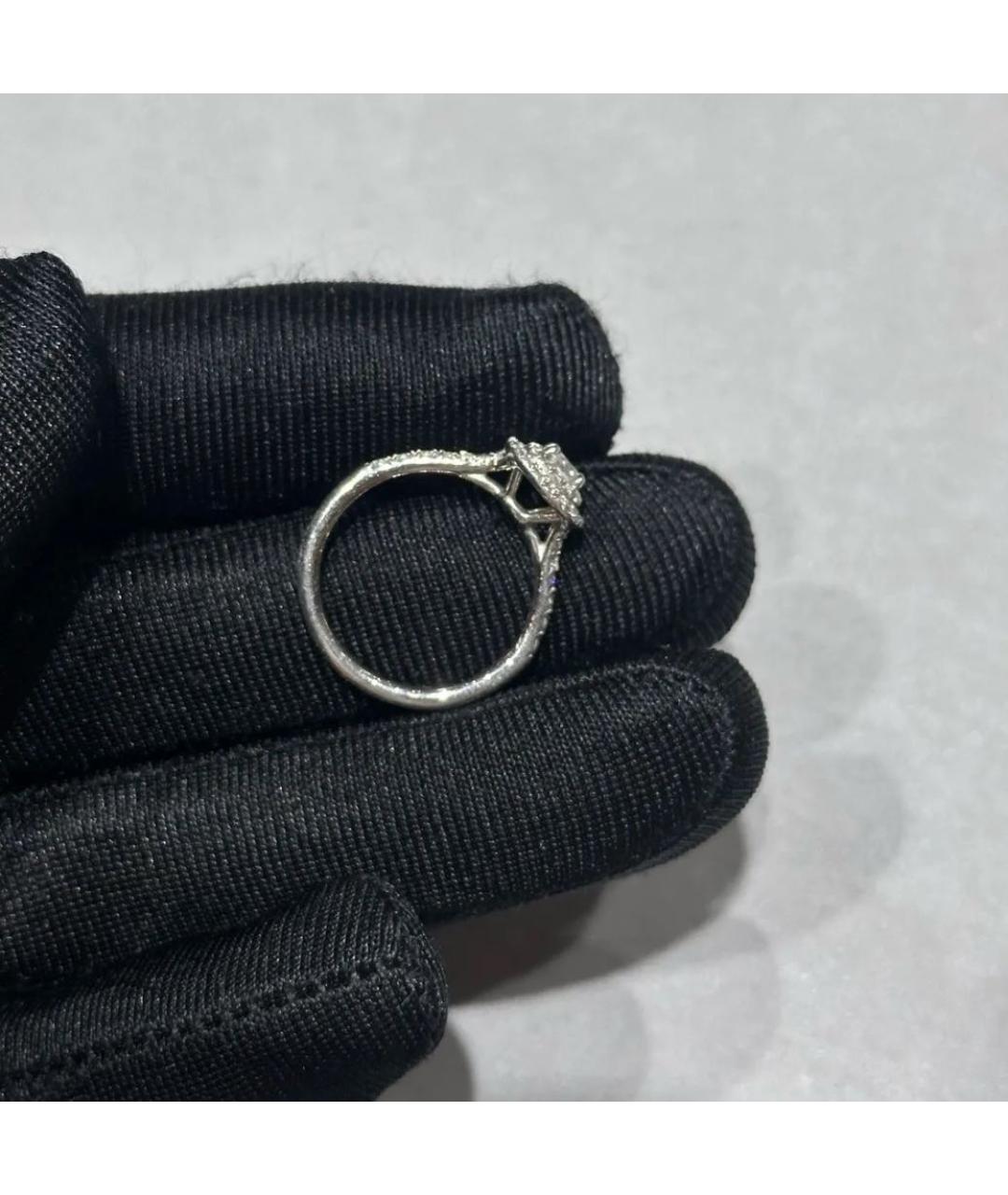 TIFFANY&CO Серебряное платиновое кольцо, фото 7
