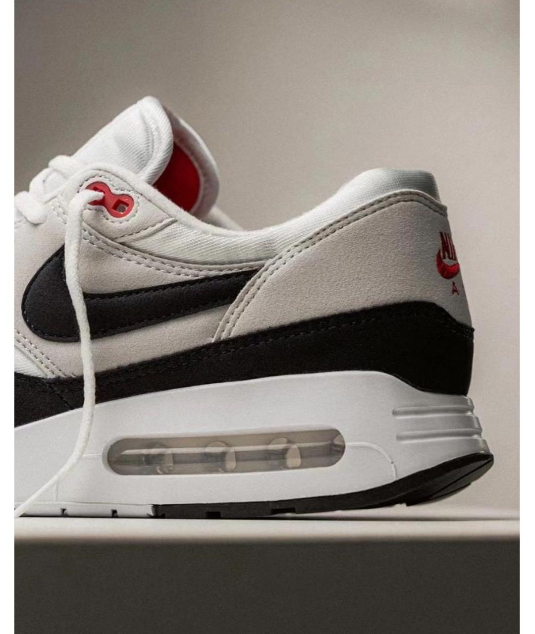 NIKE Белые замшевые низкие кроссовки / кеды, фото 6