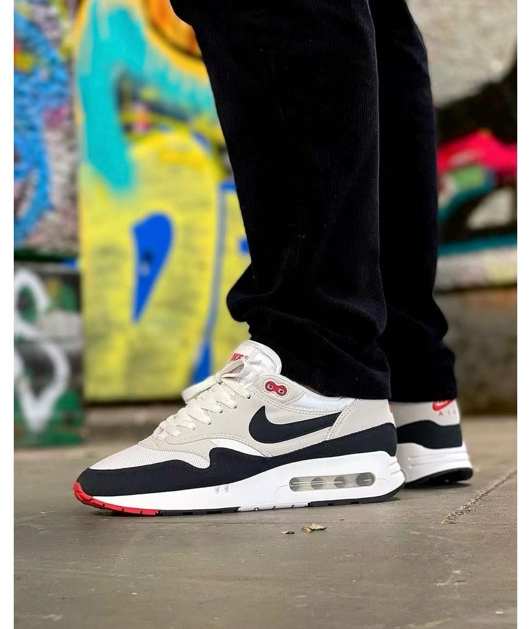 NIKE Белые замшевые низкие кроссовки / кеды, фото 8