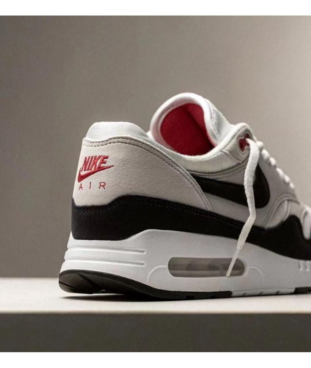 NIKE Белые замшевые низкие кроссовки / кеды, фото 5