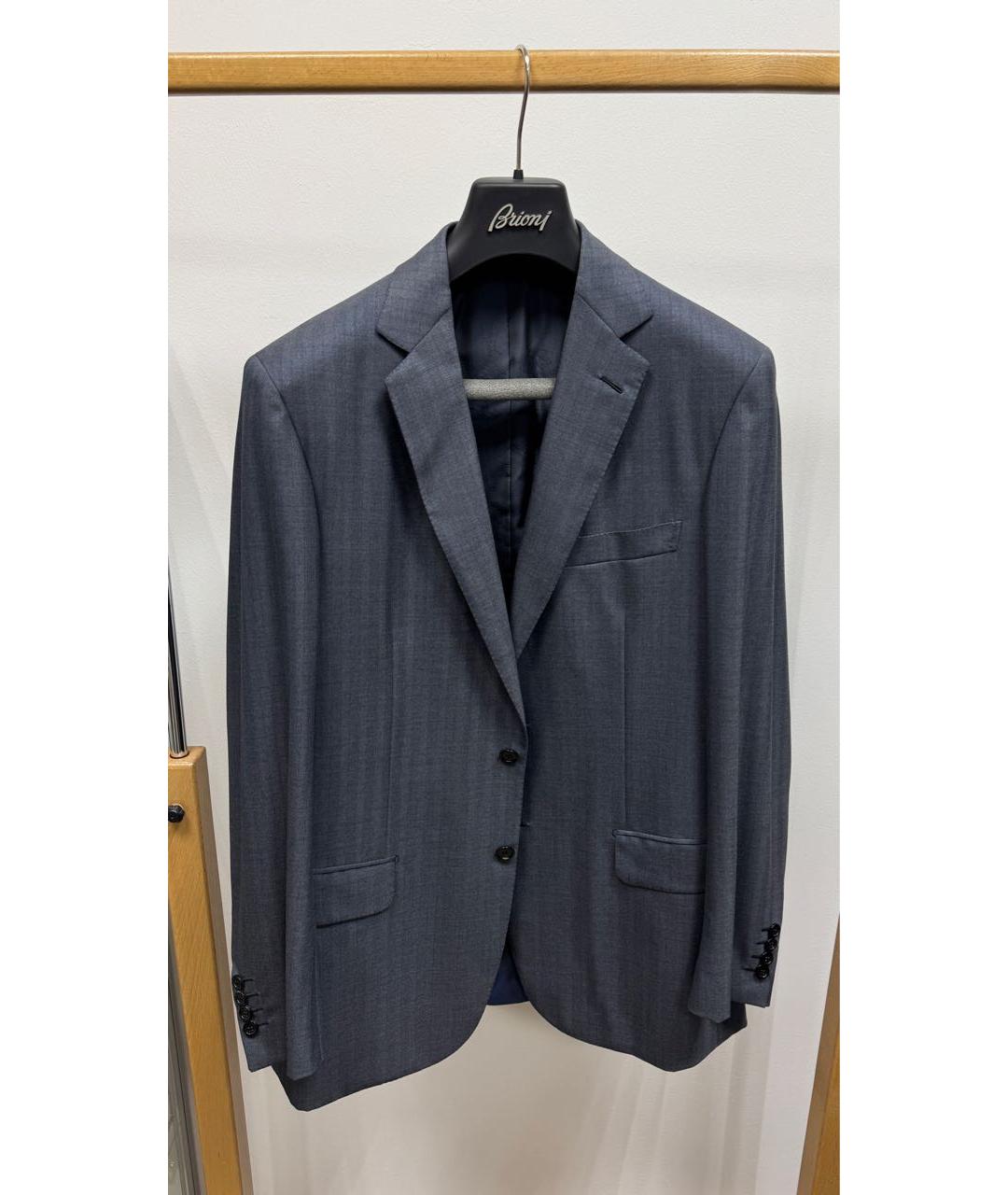 BRIONI Серый классический костюм, фото 8