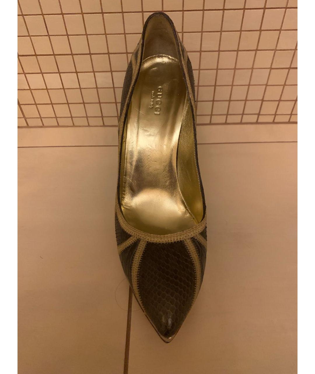GUCCI Кожаные туфли, фото 4