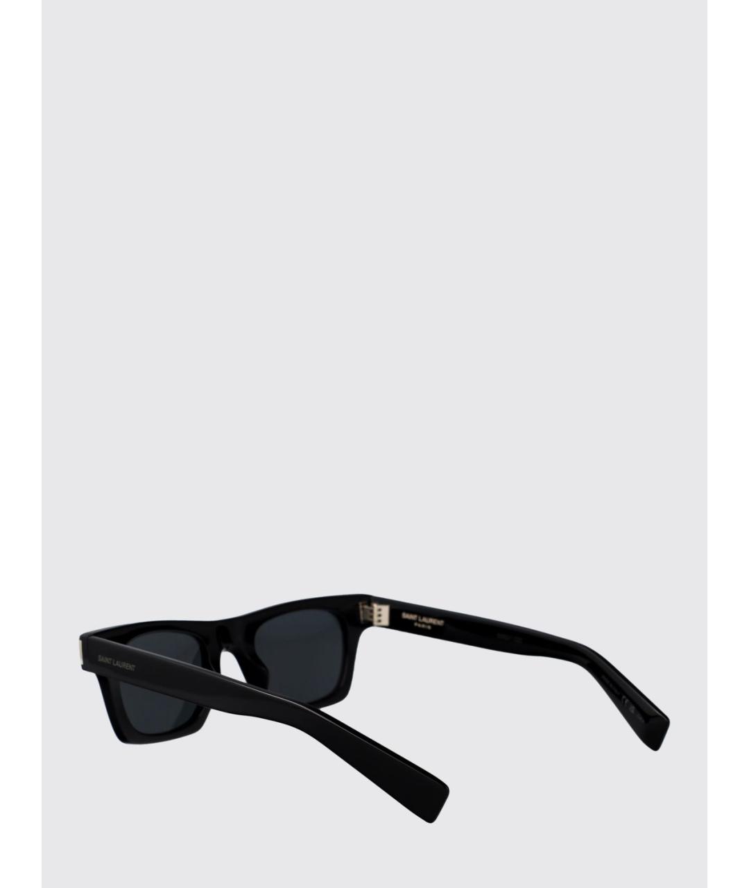 SAINT LAURENT Черные солнцезащитные очки, фото 3