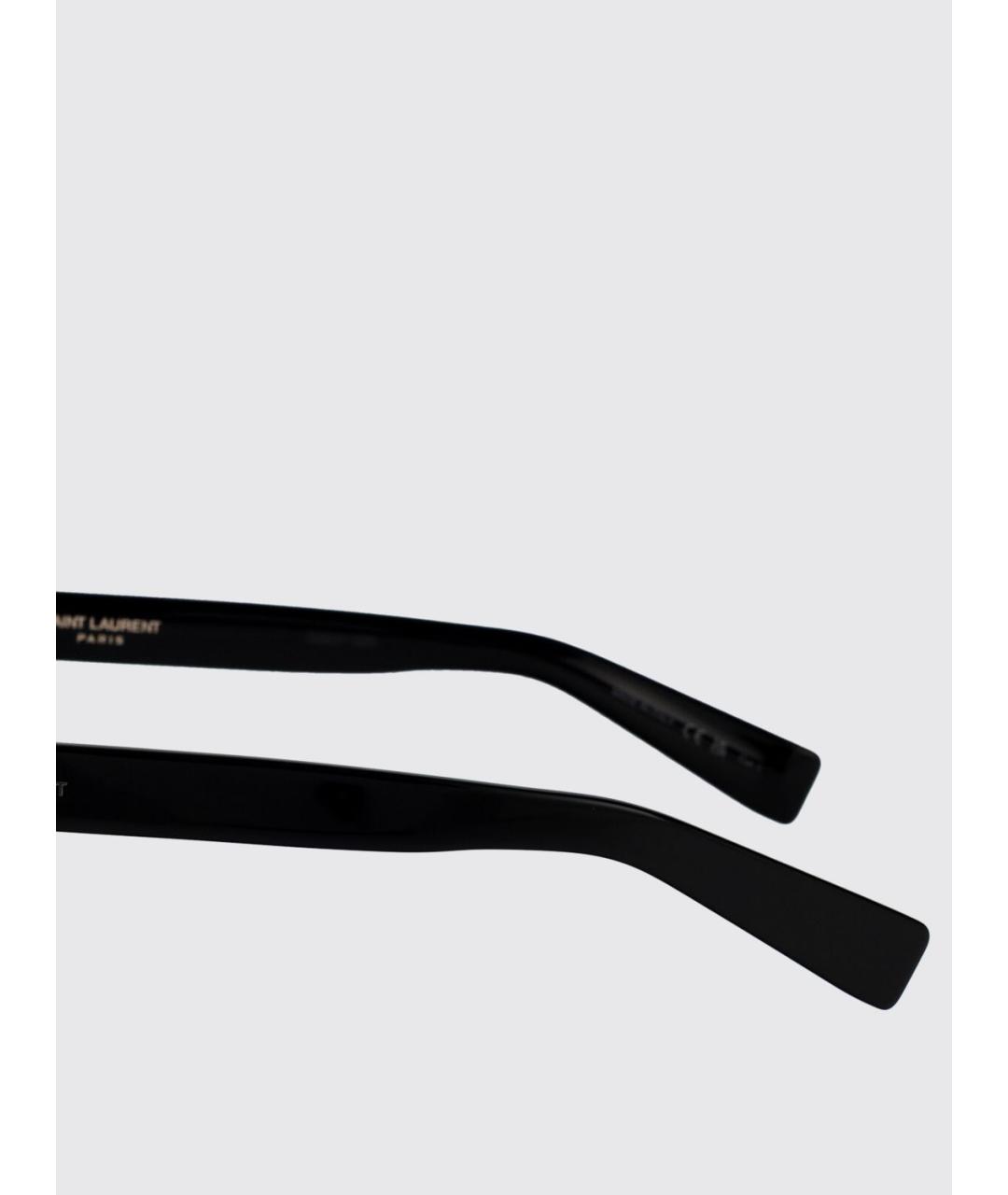 SAINT LAURENT Черные солнцезащитные очки, фото 4