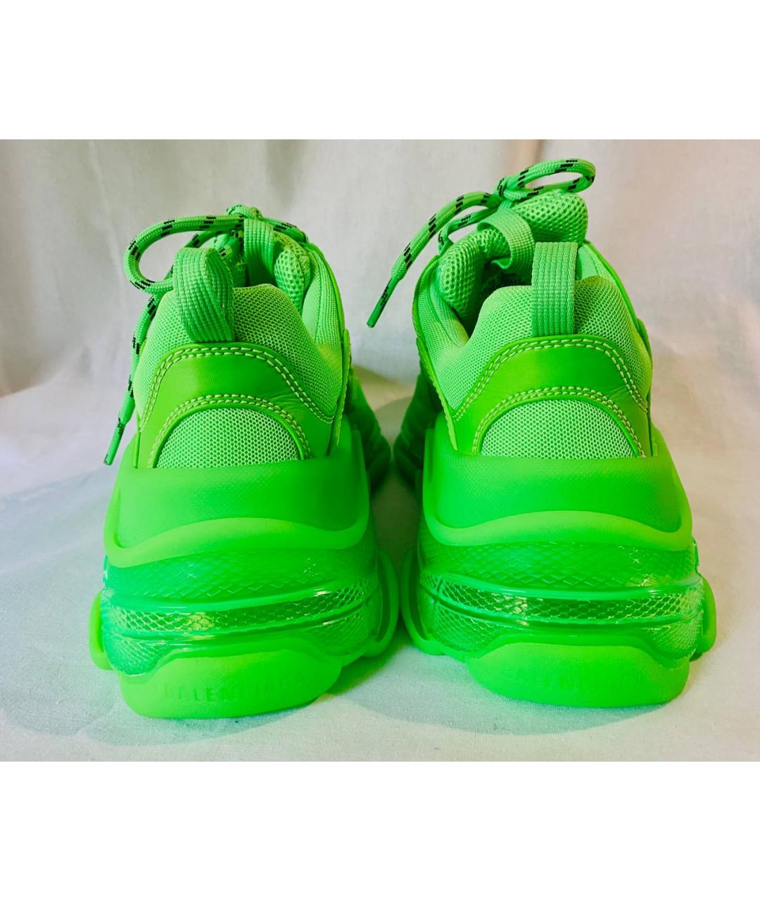 BALENCIAGA Зеленые кроссовки, фото 4