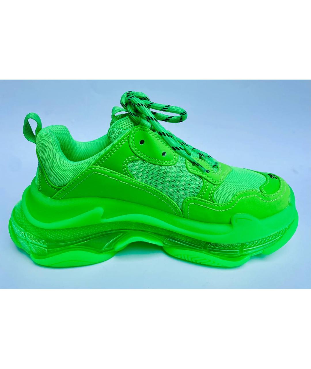 BALENCIAGA Зеленые кроссовки, фото 6