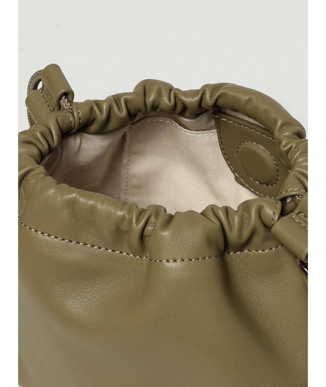 A.P.C. Зеленая сумка тоут, фото 3