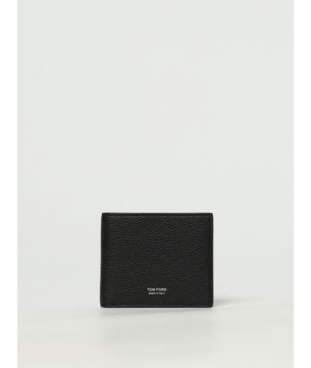 TOM FORD Черный кожаный кошелек, фото 4