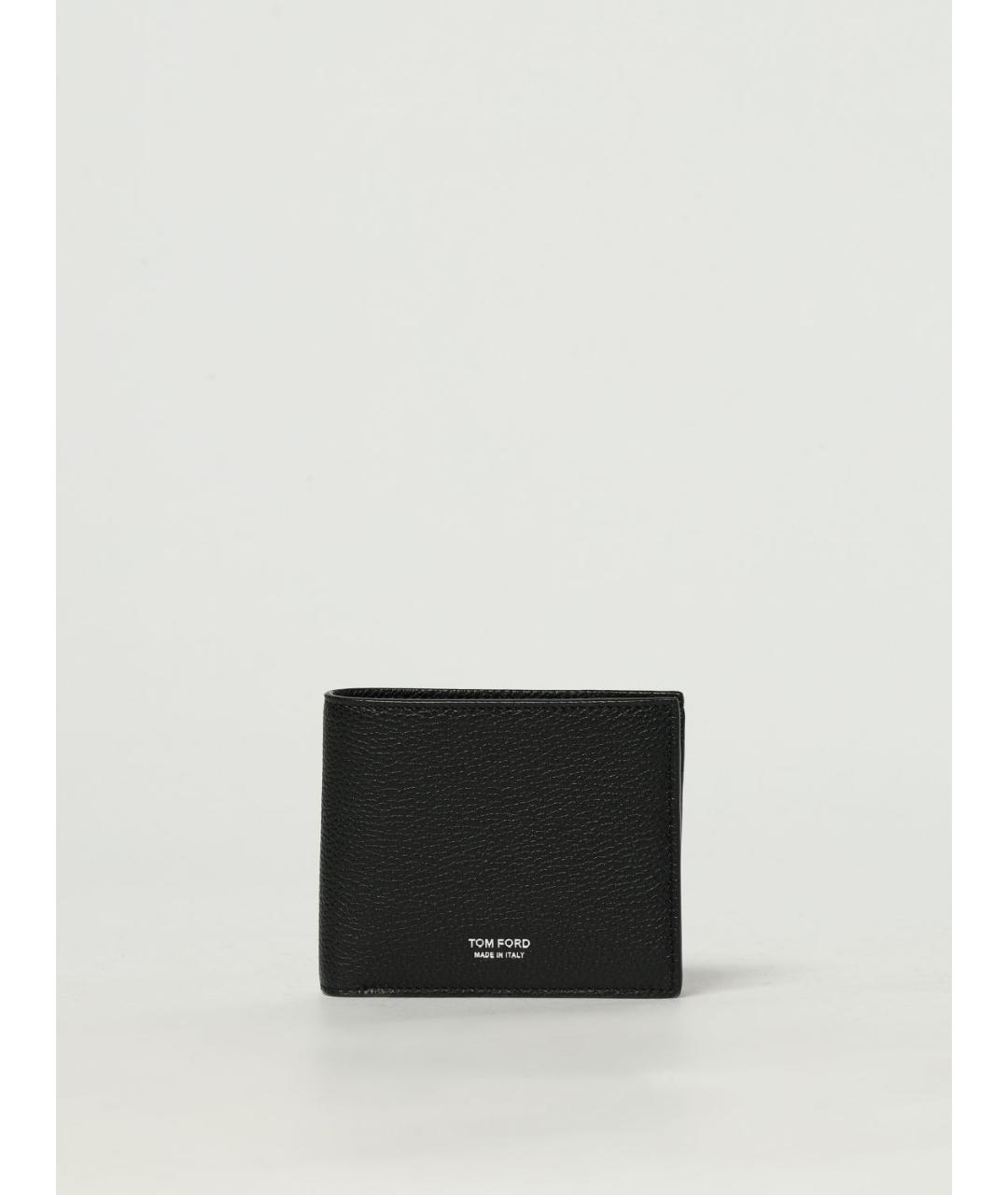 TOM FORD Черный кожаный кошелек, фото 4