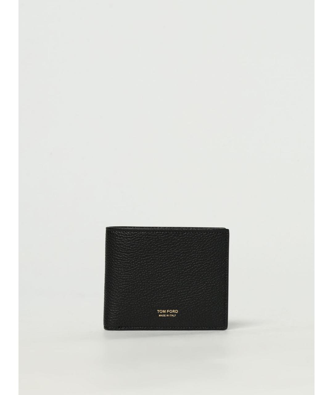 TOM FORD Черный кожаный кошелек, фото 4