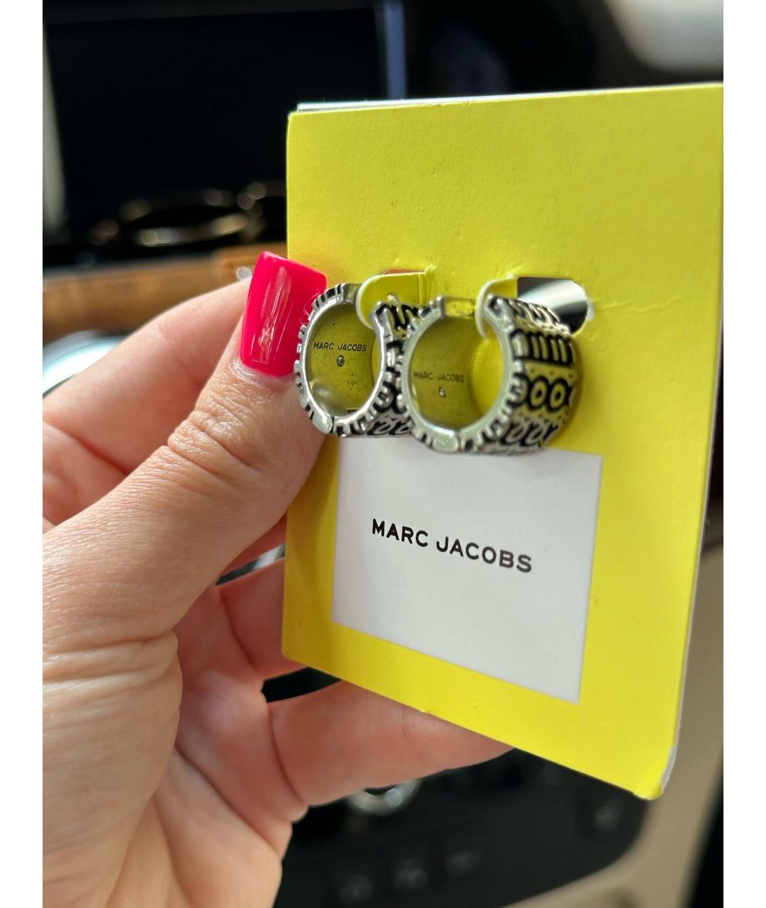 MARC JACOBS Серебряные серьги, фото 2