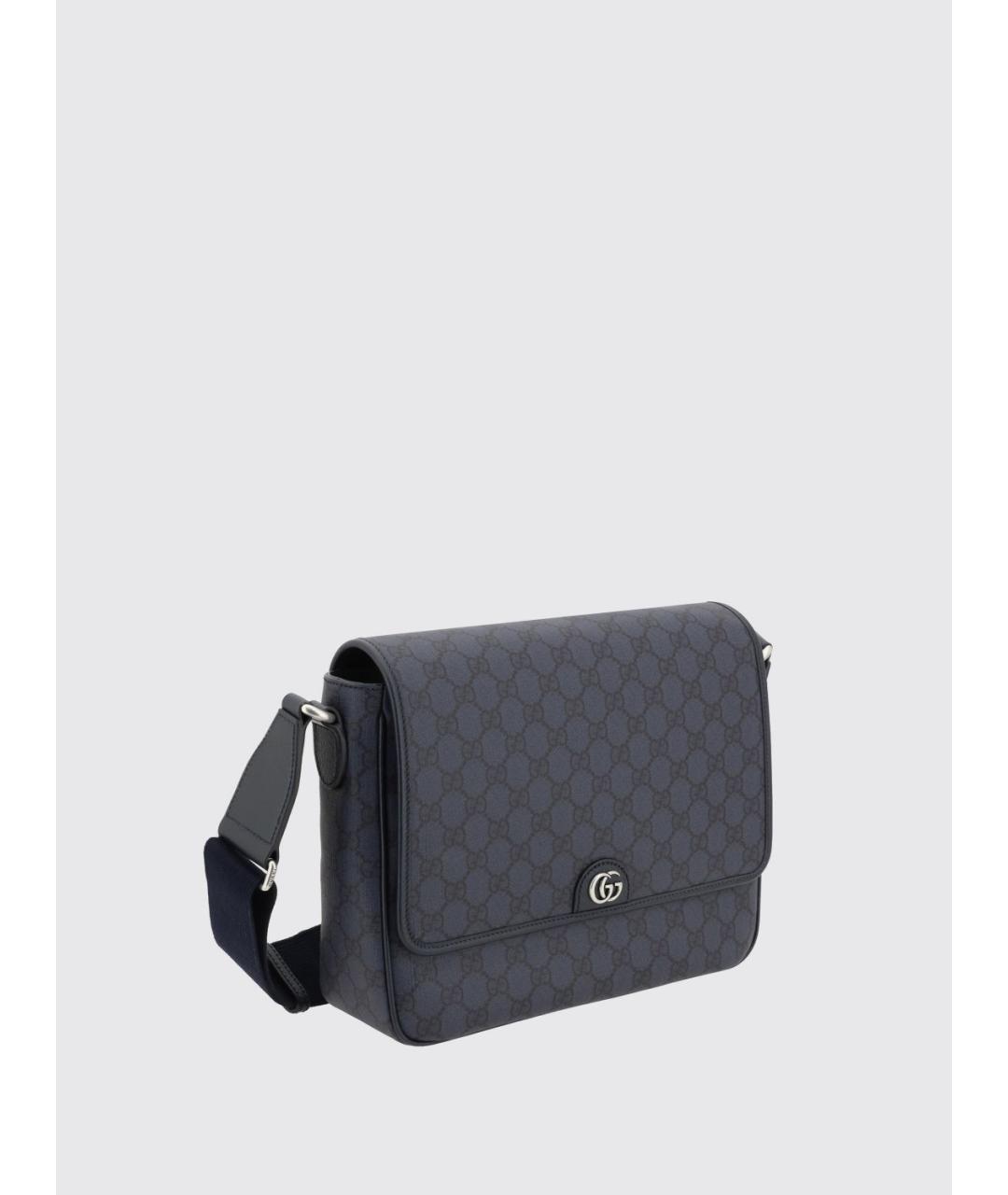 GUCCI Синяя сумка на плечо, фото 3