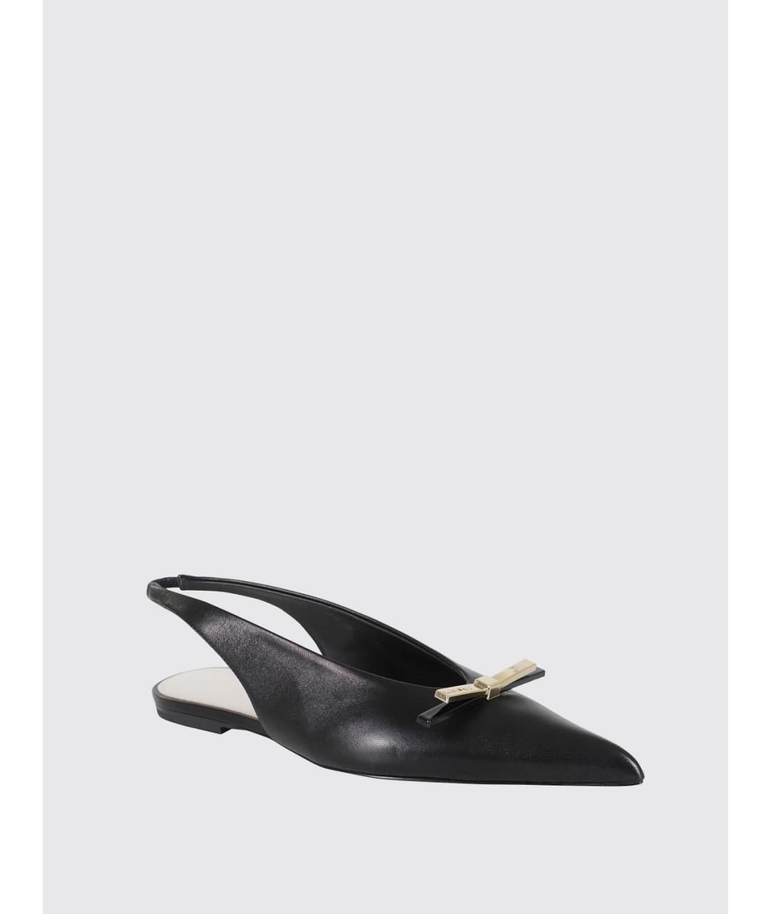 LANVIN Черные балетки, фото 2