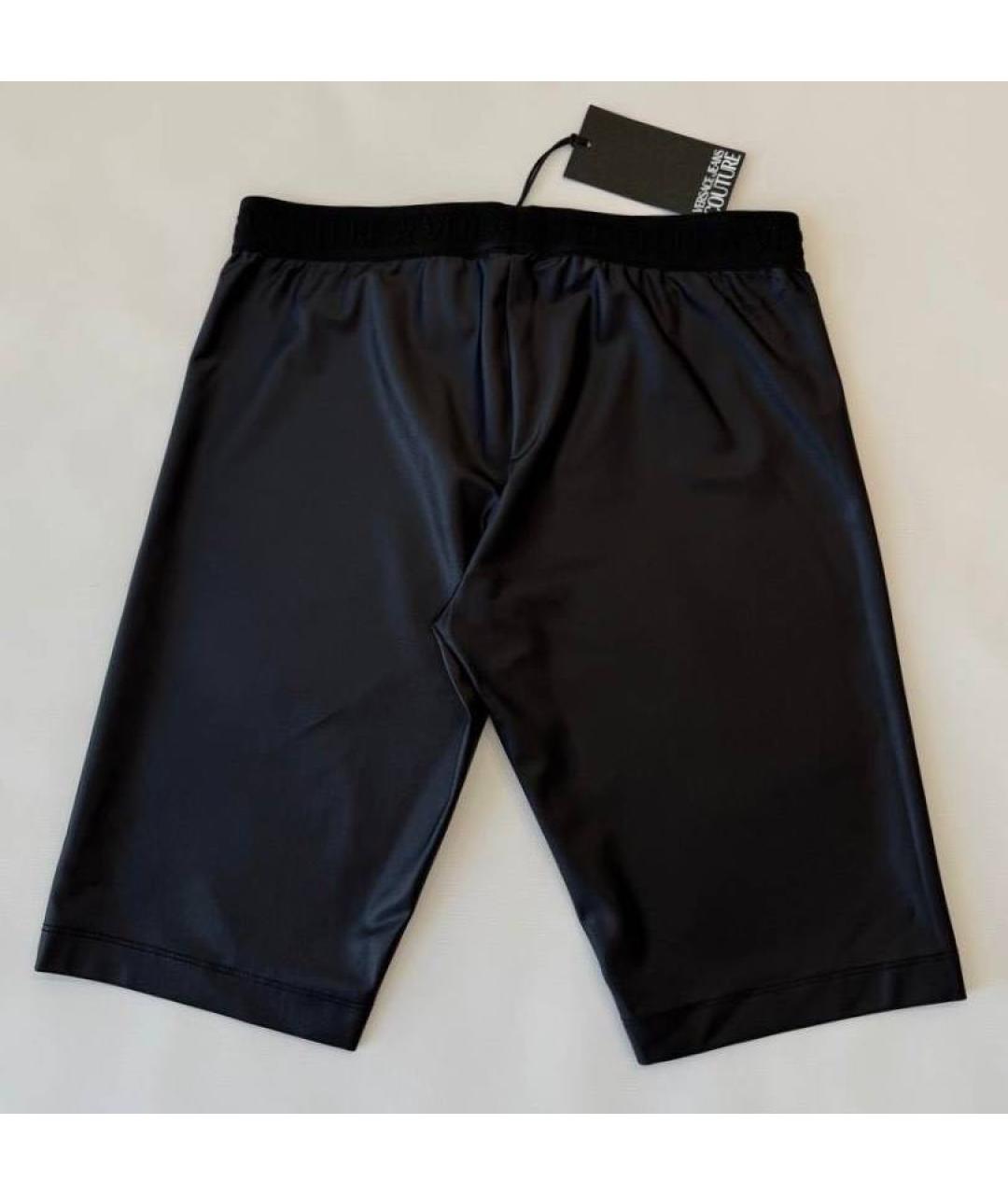 VERSACE JEANS COUTURE Черные спортивные брюки и шорты, фото 3