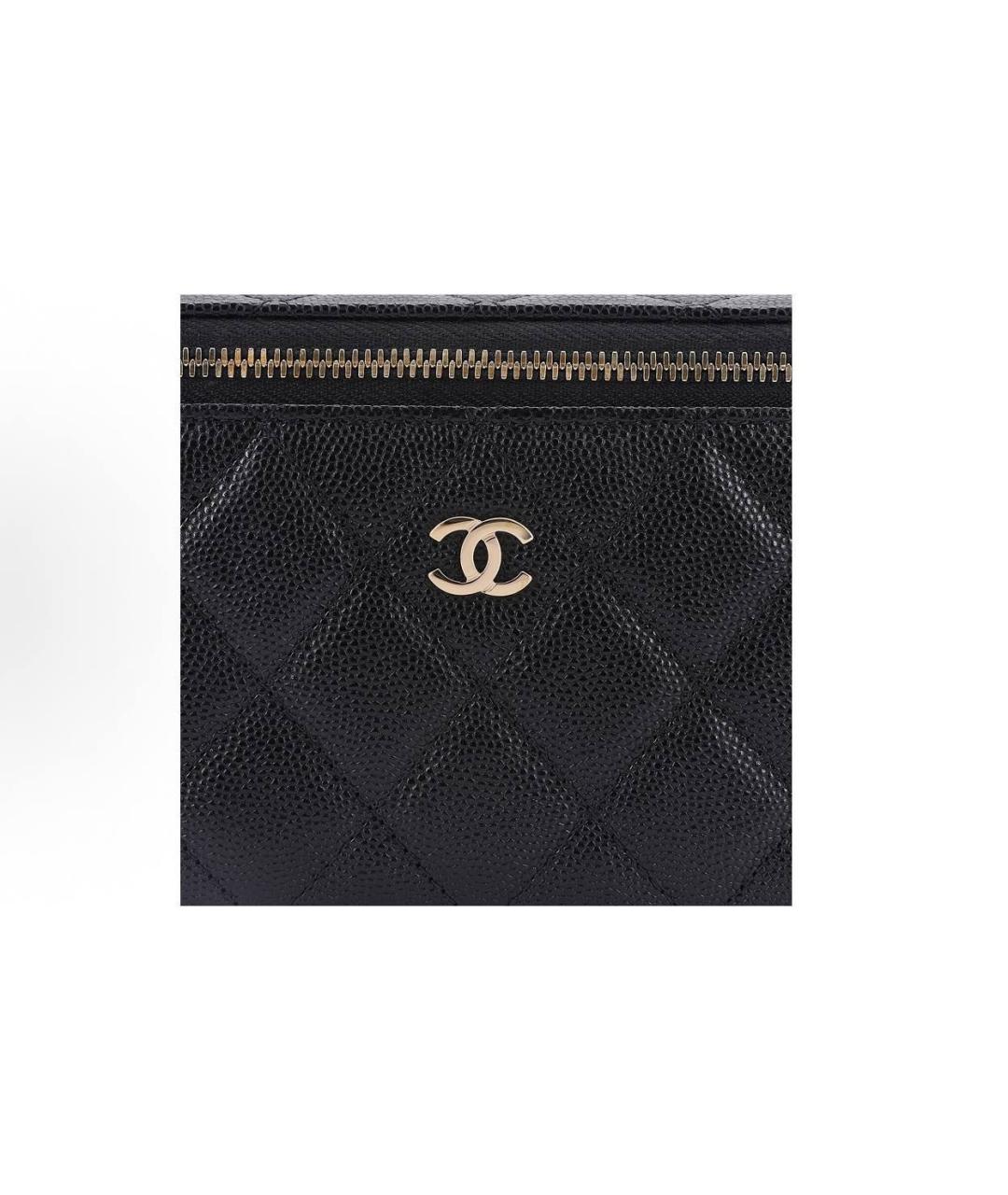 LOUIS VUITTON Черная кожаная сумка тоут, фото 8