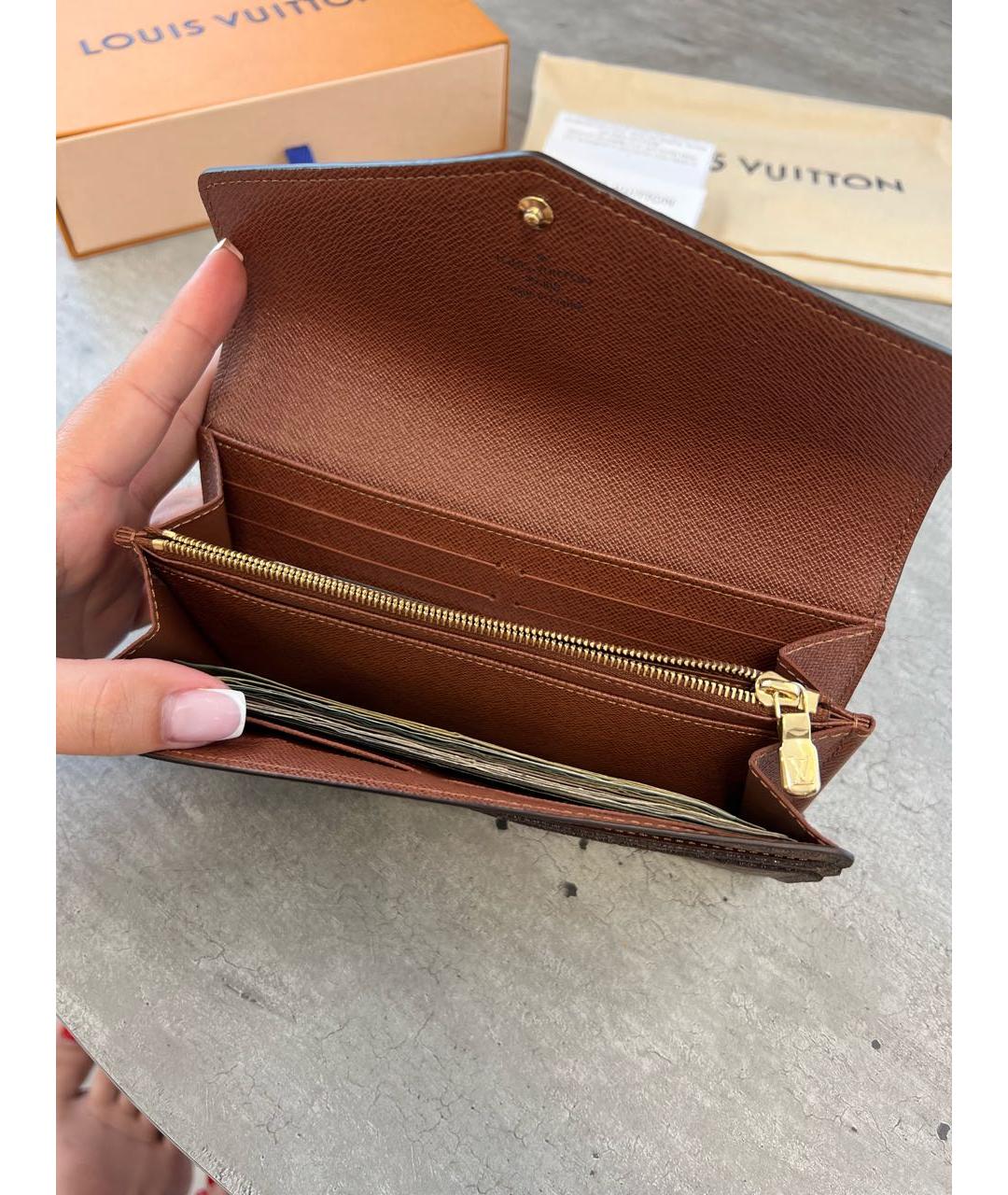 LOUIS VUITTON Кошелек из искусственной кожи, фото 4