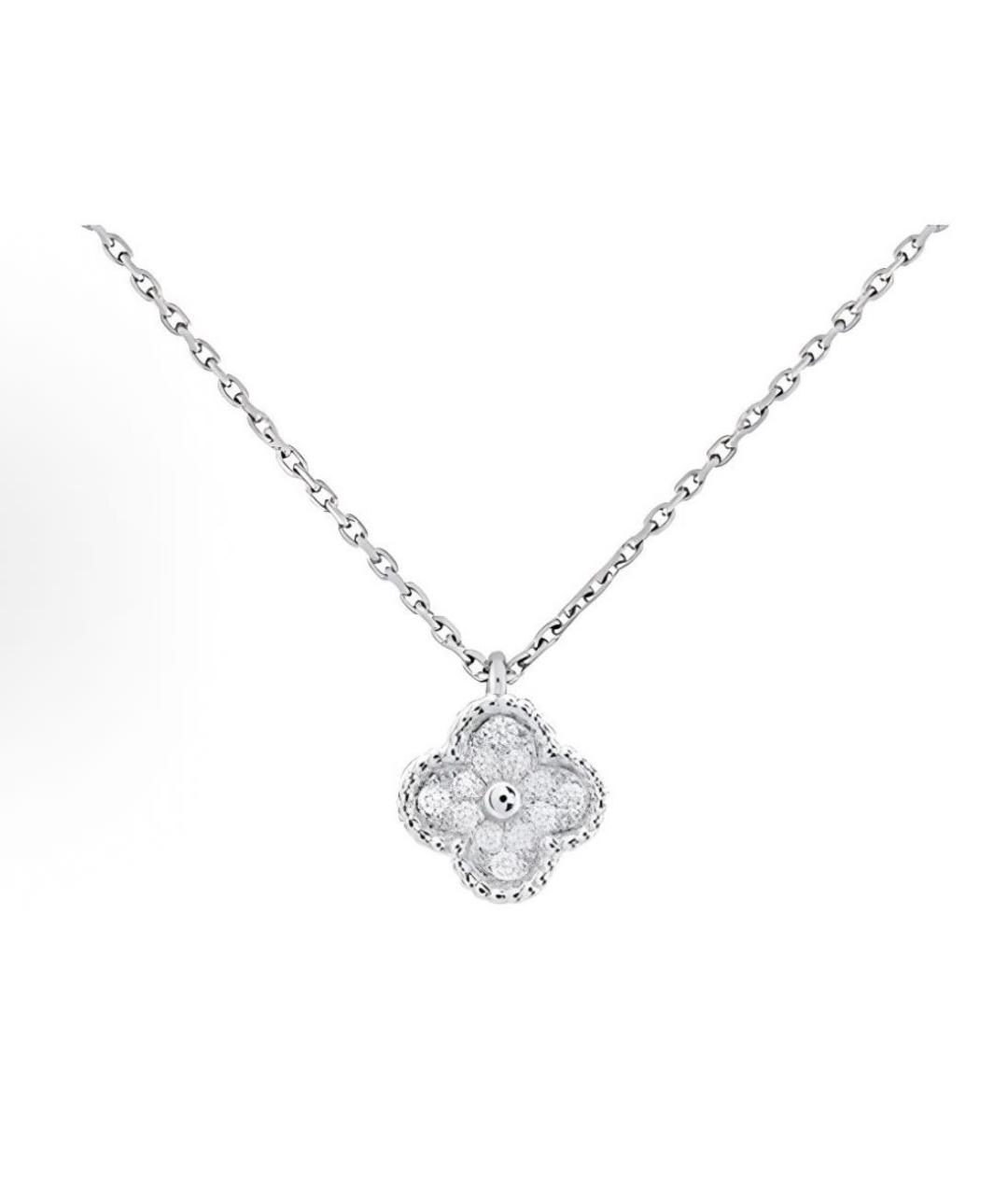 VAN CLEEF & ARPELS Серебряное колье из белого золота, фото 1