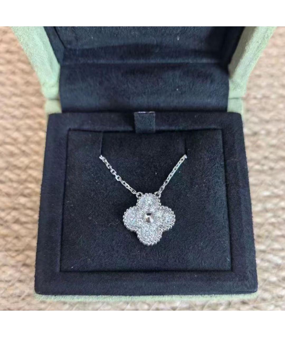 VAN CLEEF & ARPELS Серебряное колье из белого золота, фото 2