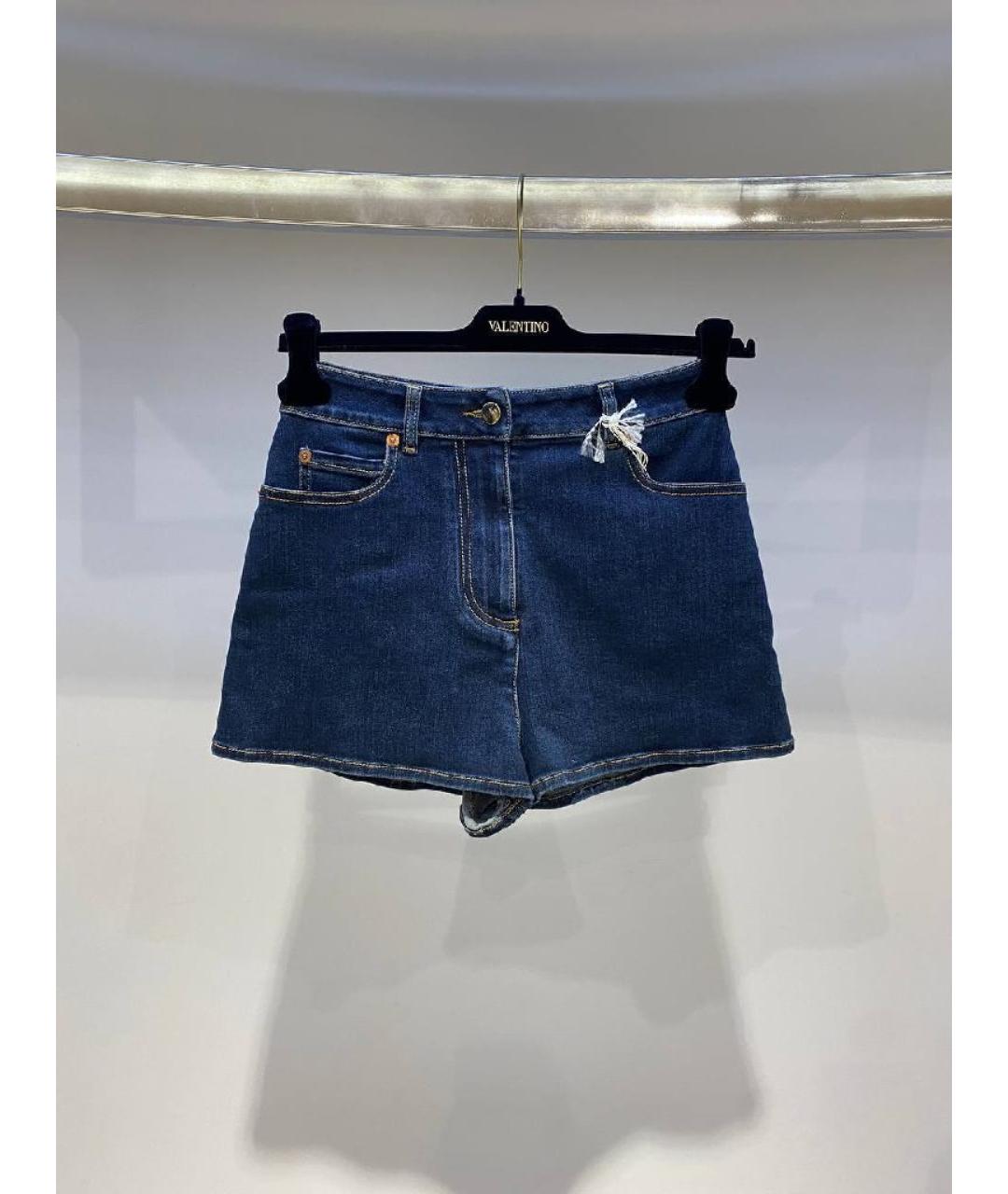 VALENTINO Синие шорты, фото 3