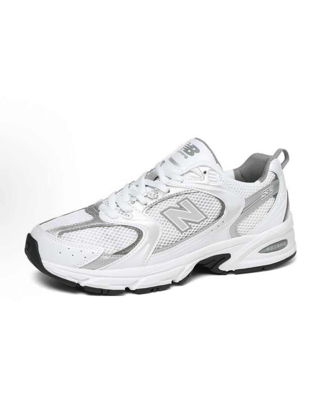 NEW BALANCE Серебряные кроссовки, фото 2