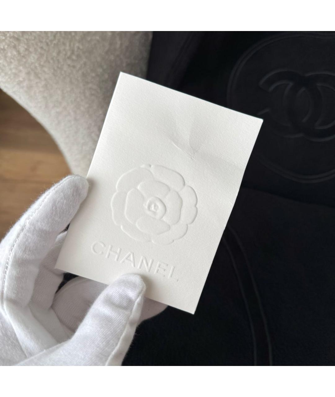 CHANEL Черная пляжная сумка, фото 7