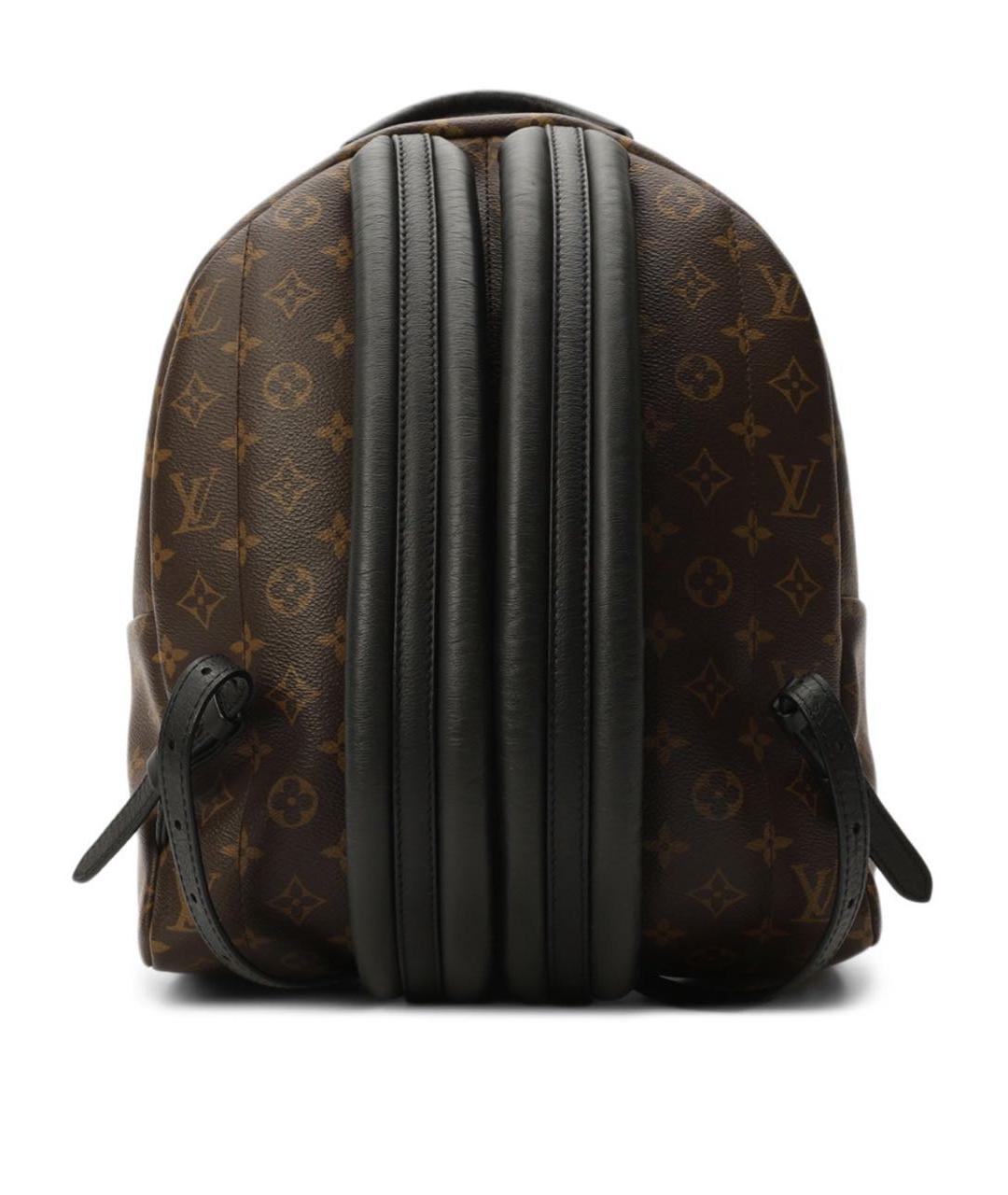 LOUIS VUITTON Коричневый кожаный рюкзак, фото 2