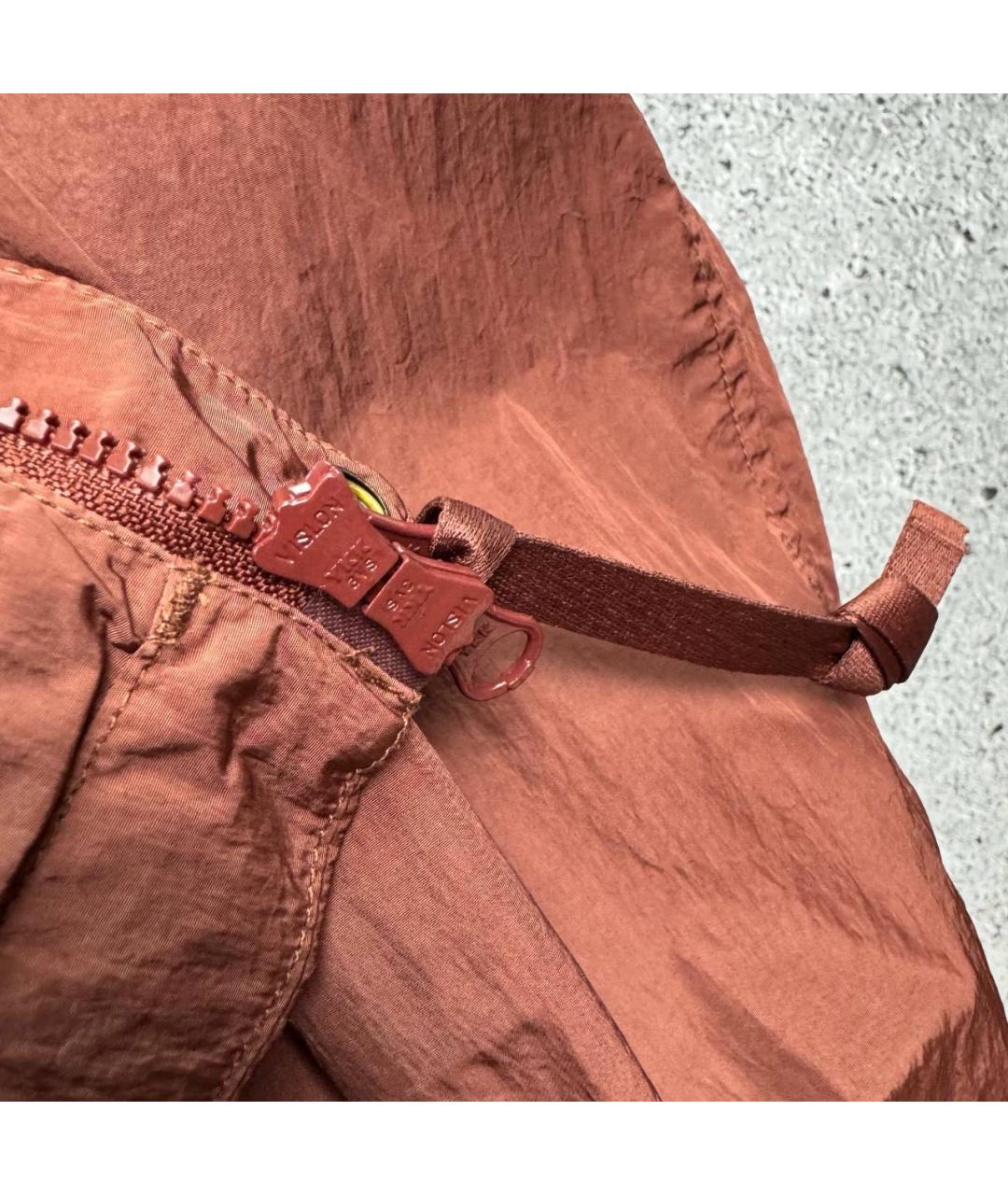 CP COMPANY Бордовая хлопковая кэжуал рубашка, фото 7