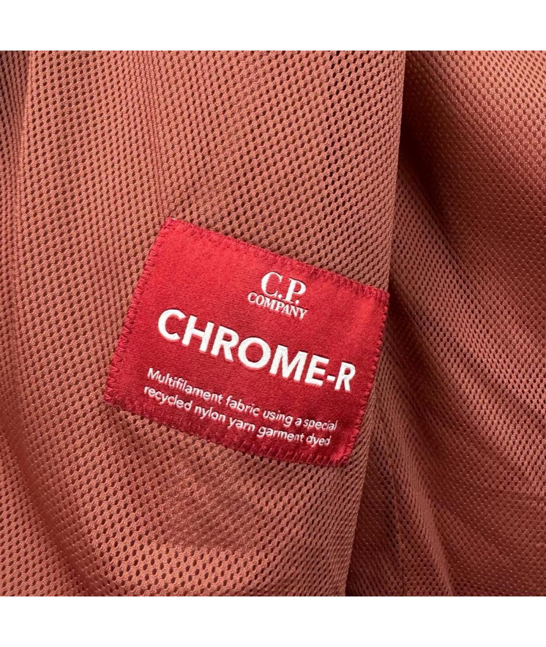 CP COMPANY Бордовая хлопковая кэжуал рубашка, фото 6