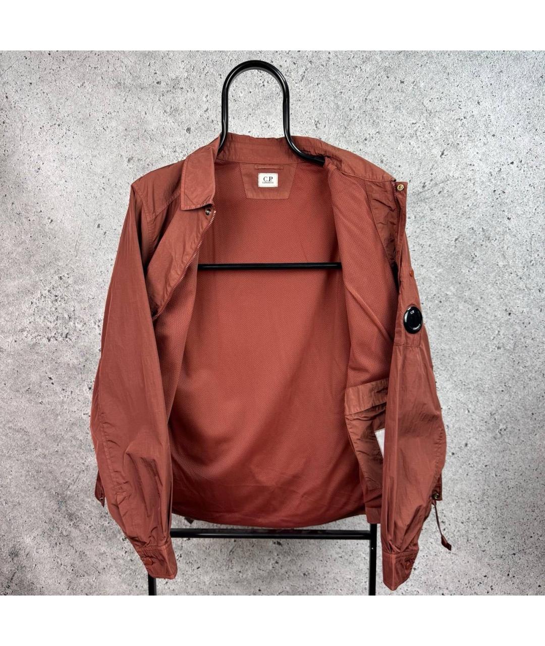 CP COMPANY Бордовая хлопковая кэжуал рубашка, фото 2