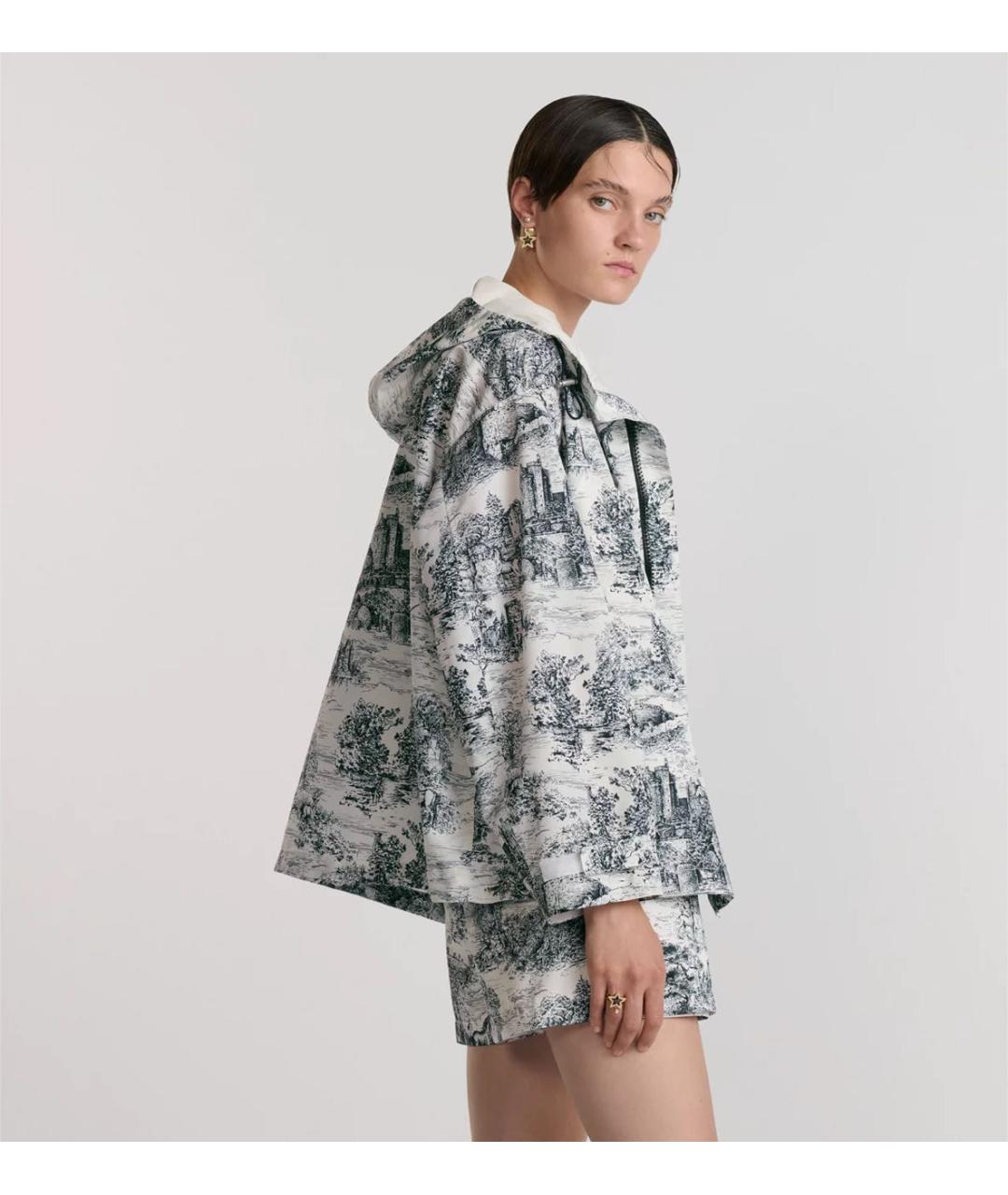 CHRISTIAN DIOR Мульти полиэстеровый костюм с юбками, фото 5