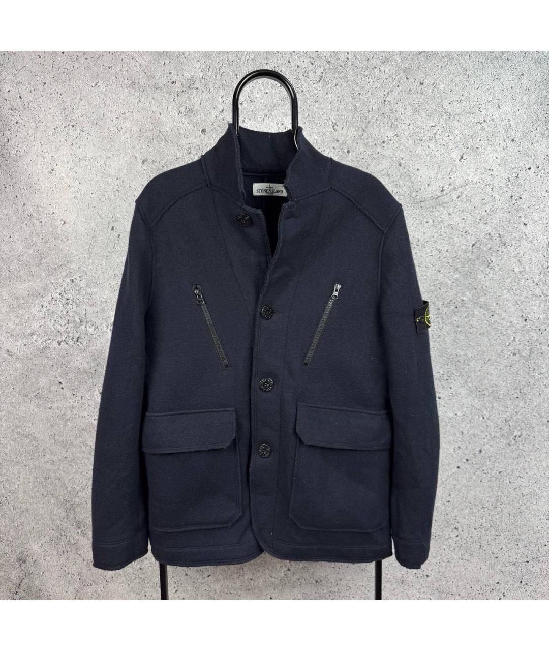 STONE ISLAND Синяя куртка, фото 8