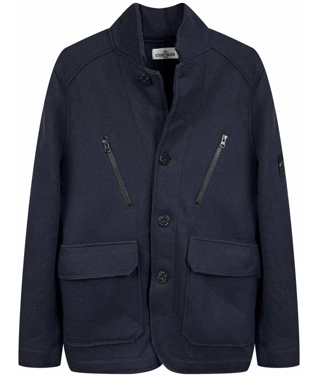STONE ISLAND Синяя куртка, фото 1
