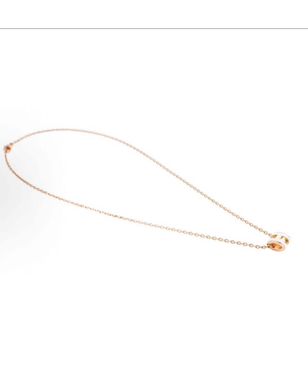 HERMES Белая подвеска, фото 4