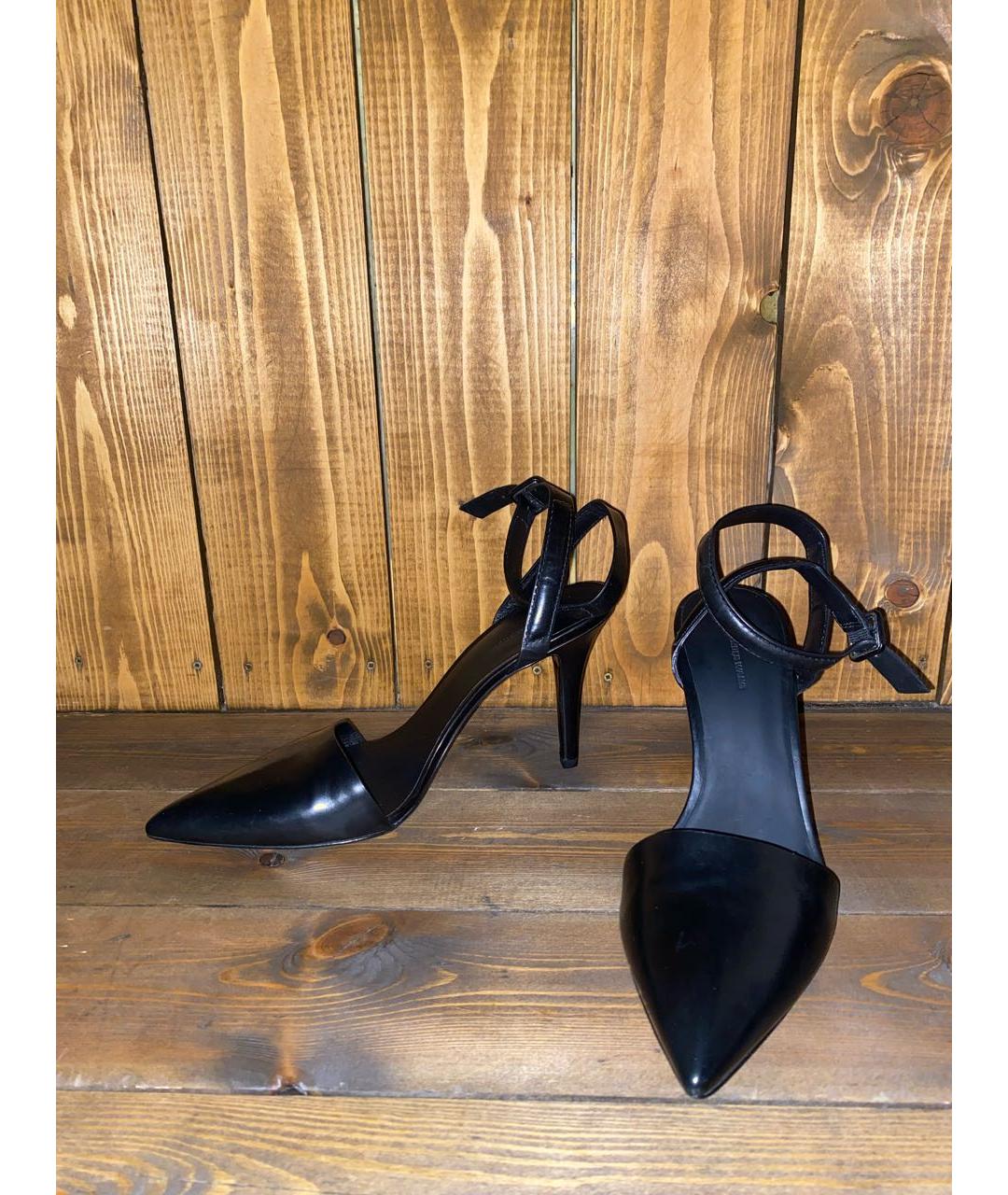 ALEXANDER WANG Черные кожаные туфли, фото 8