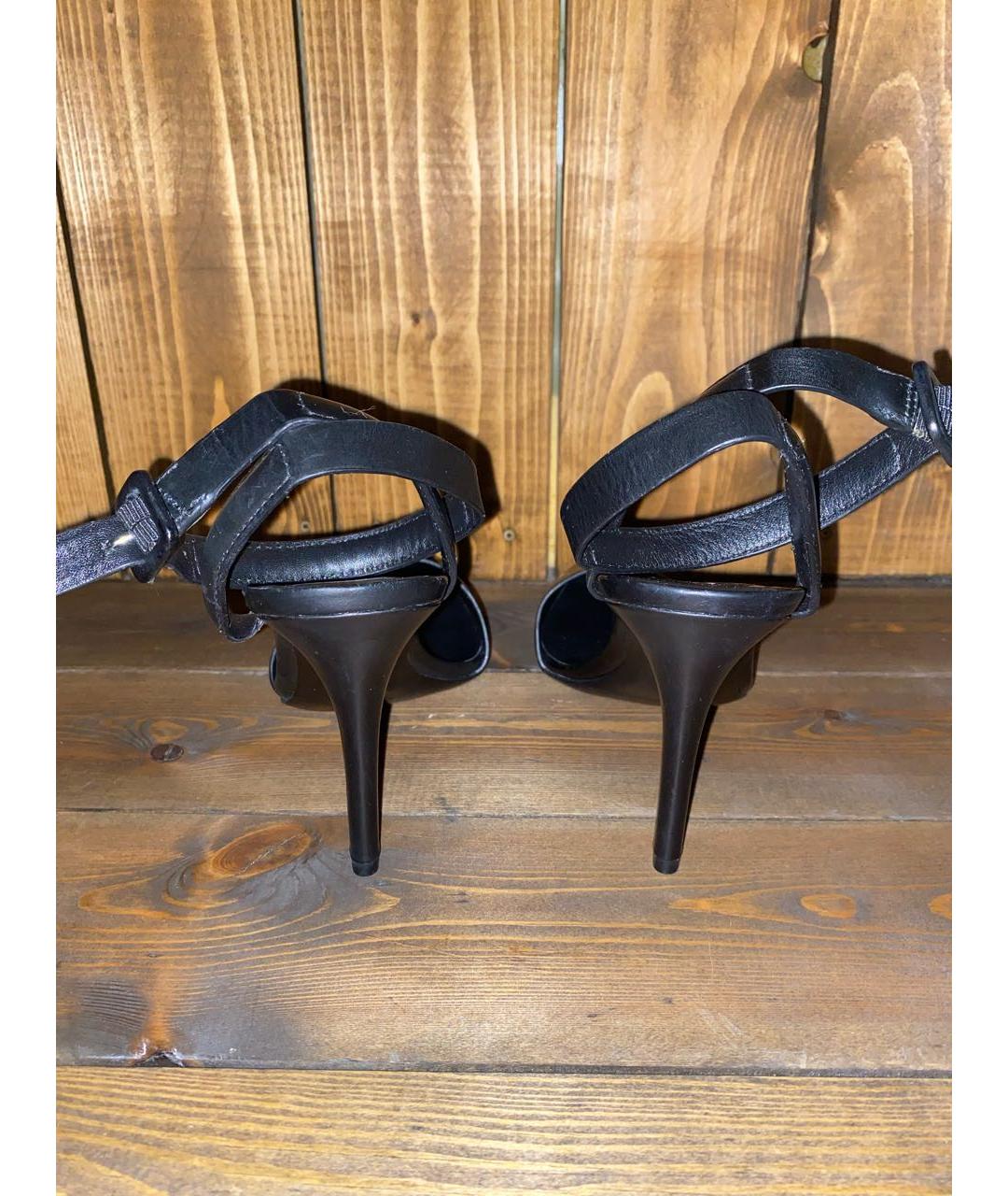 ALEXANDER WANG Черные кожаные туфли, фото 5