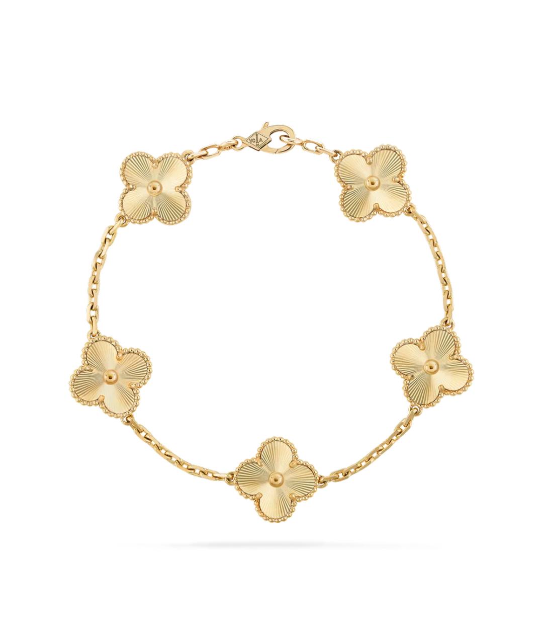 VAN CLEEF & ARPELS Золотой браслет из желтого золота, фото 1