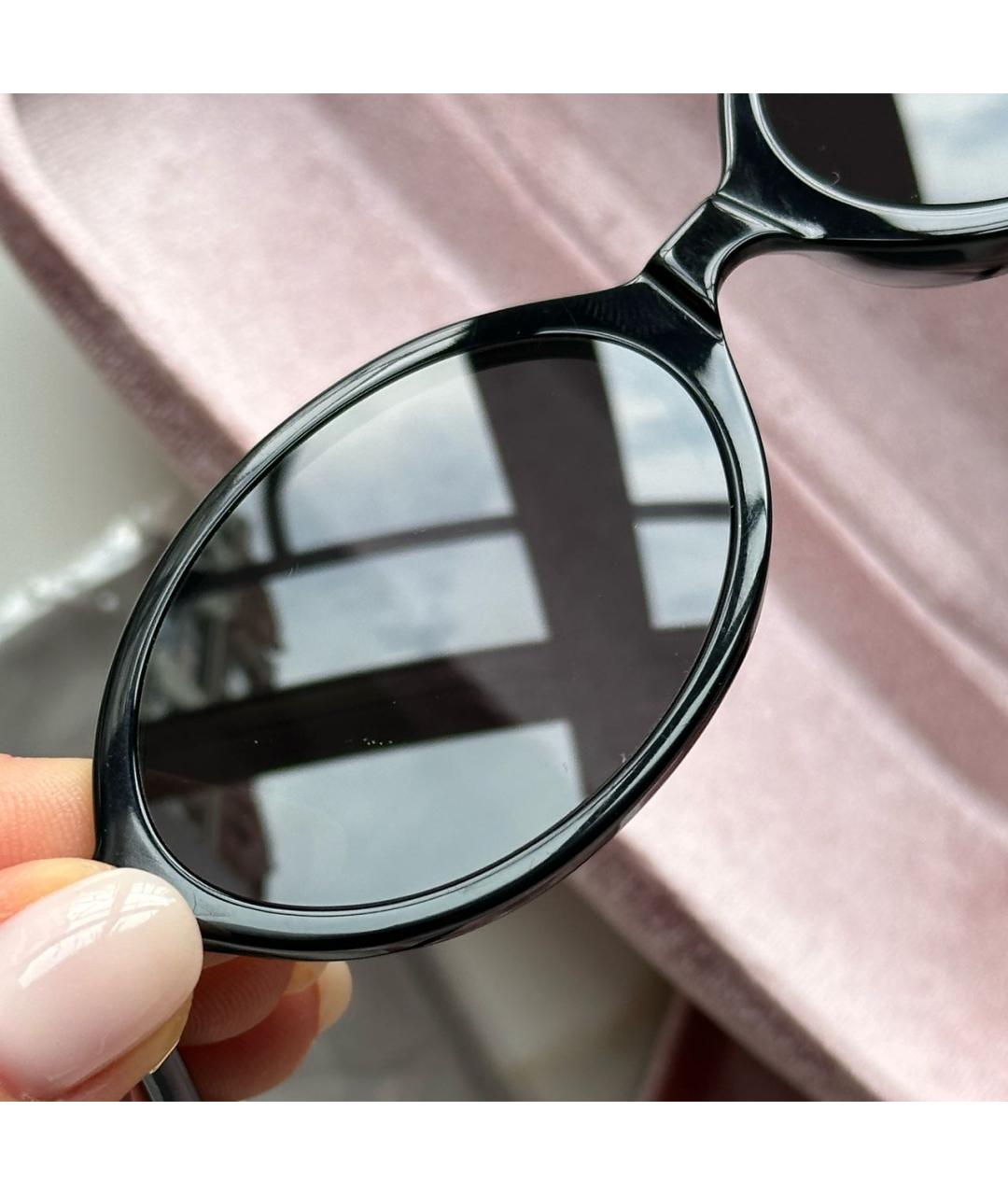 MIU MIU Черные пластиковые солнцезащитные очки, фото 5