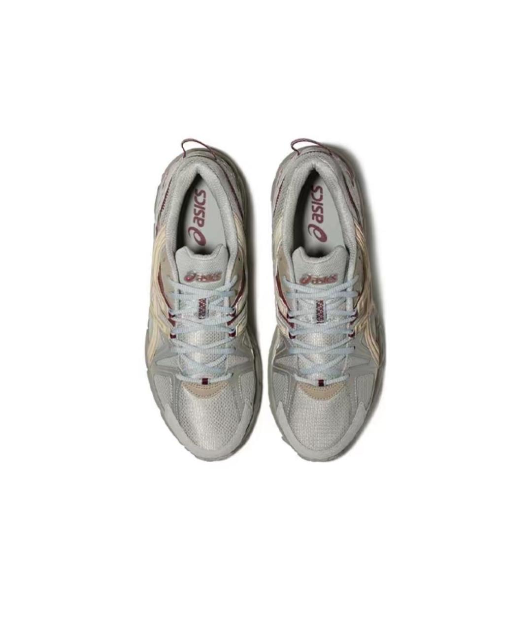 ASICS Антрацитовые текстильные низкие кроссовки / кеды, фото 3