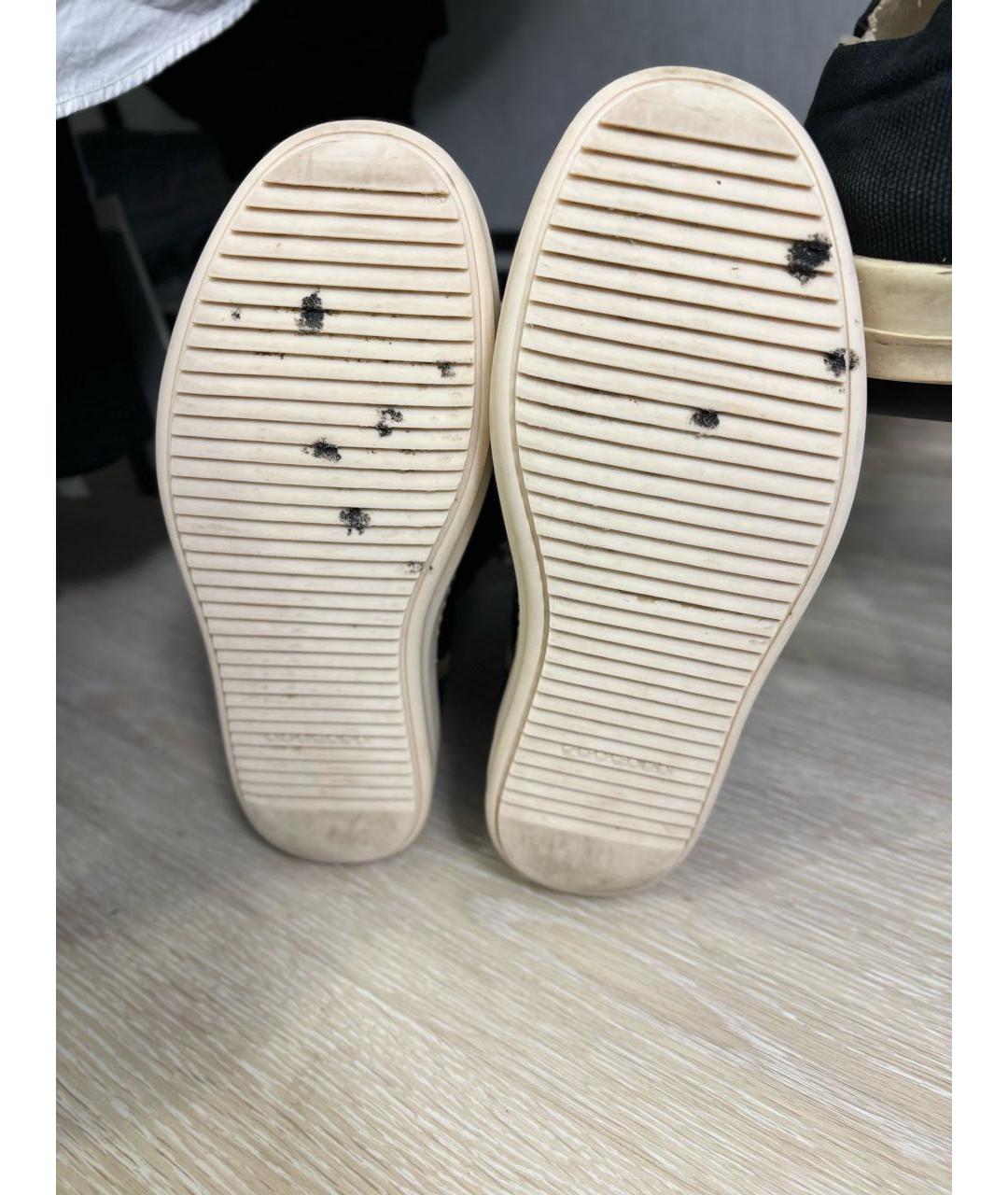 RICK OWENS DRKSHDW Черные кеды, фото 4