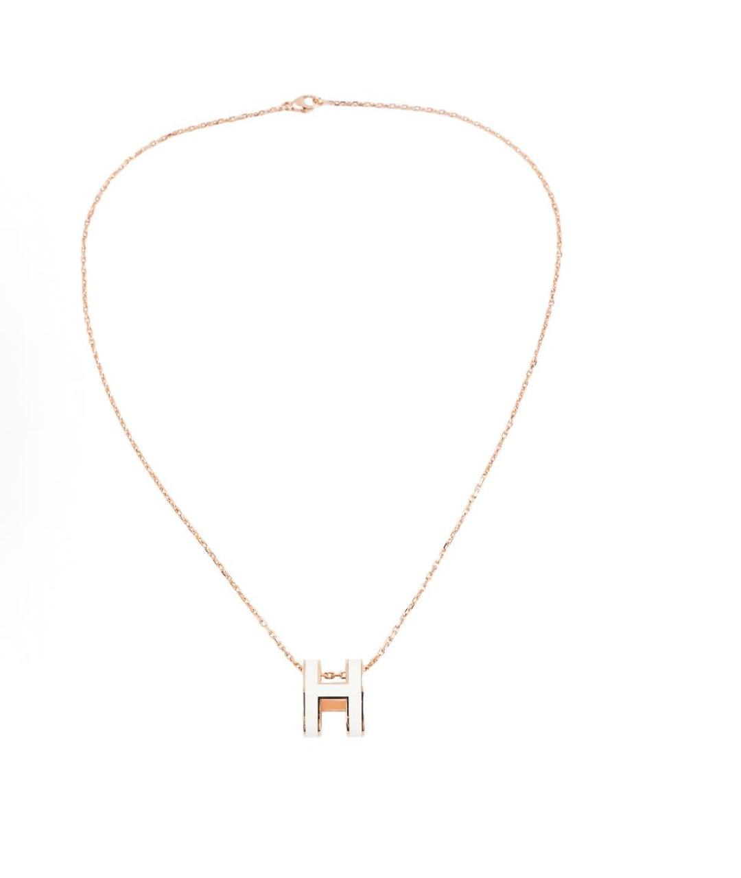 HERMES Белая подвеска, фото 2