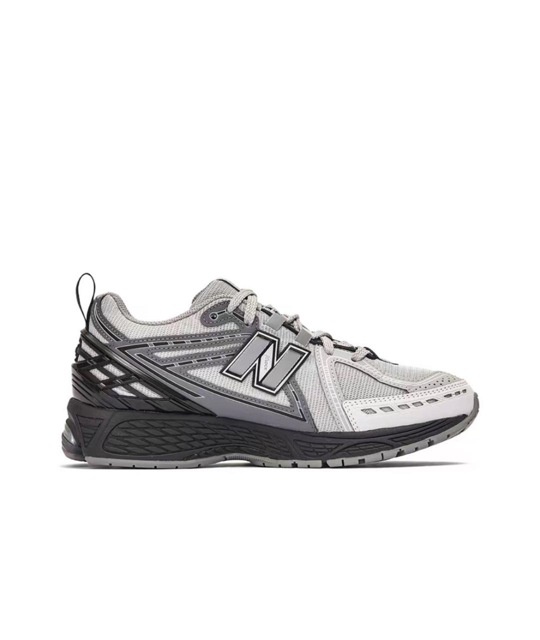 NEW BALANCE Антрацитовые текстильные низкие кроссовки / кеды, фото 6