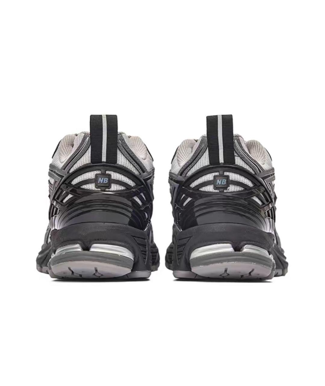 NEW BALANCE Антрацитовые текстильные низкие кроссовки / кеды, фото 4