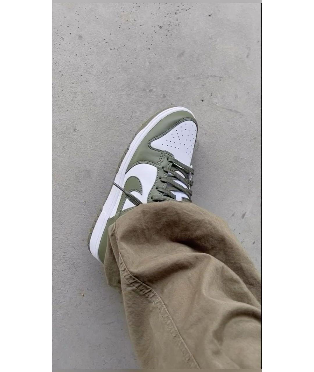 NIKE Зеленые кроссовки, фото 5