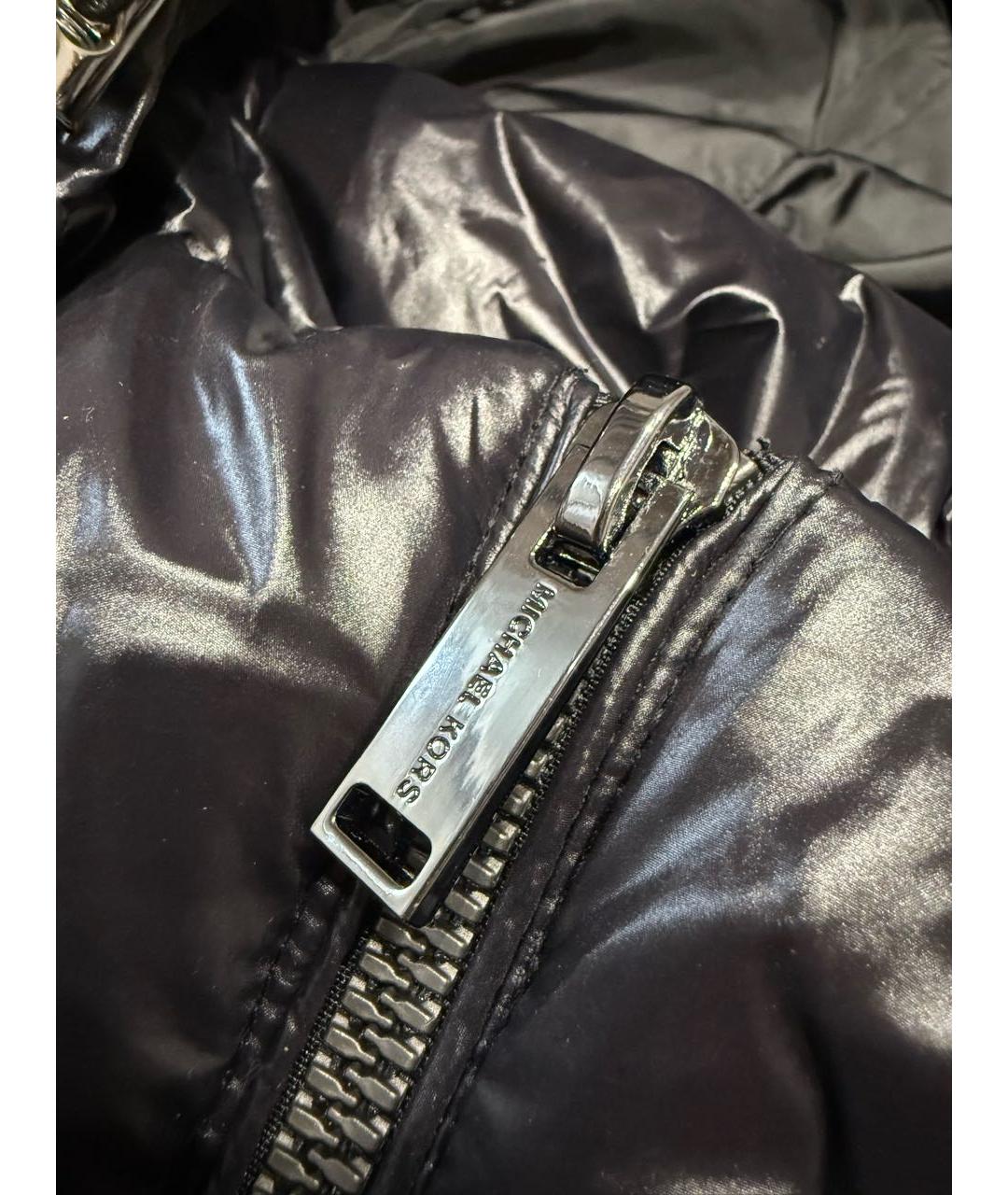 MICHAEL KORS Черная полиэстеровая куртка, фото 4