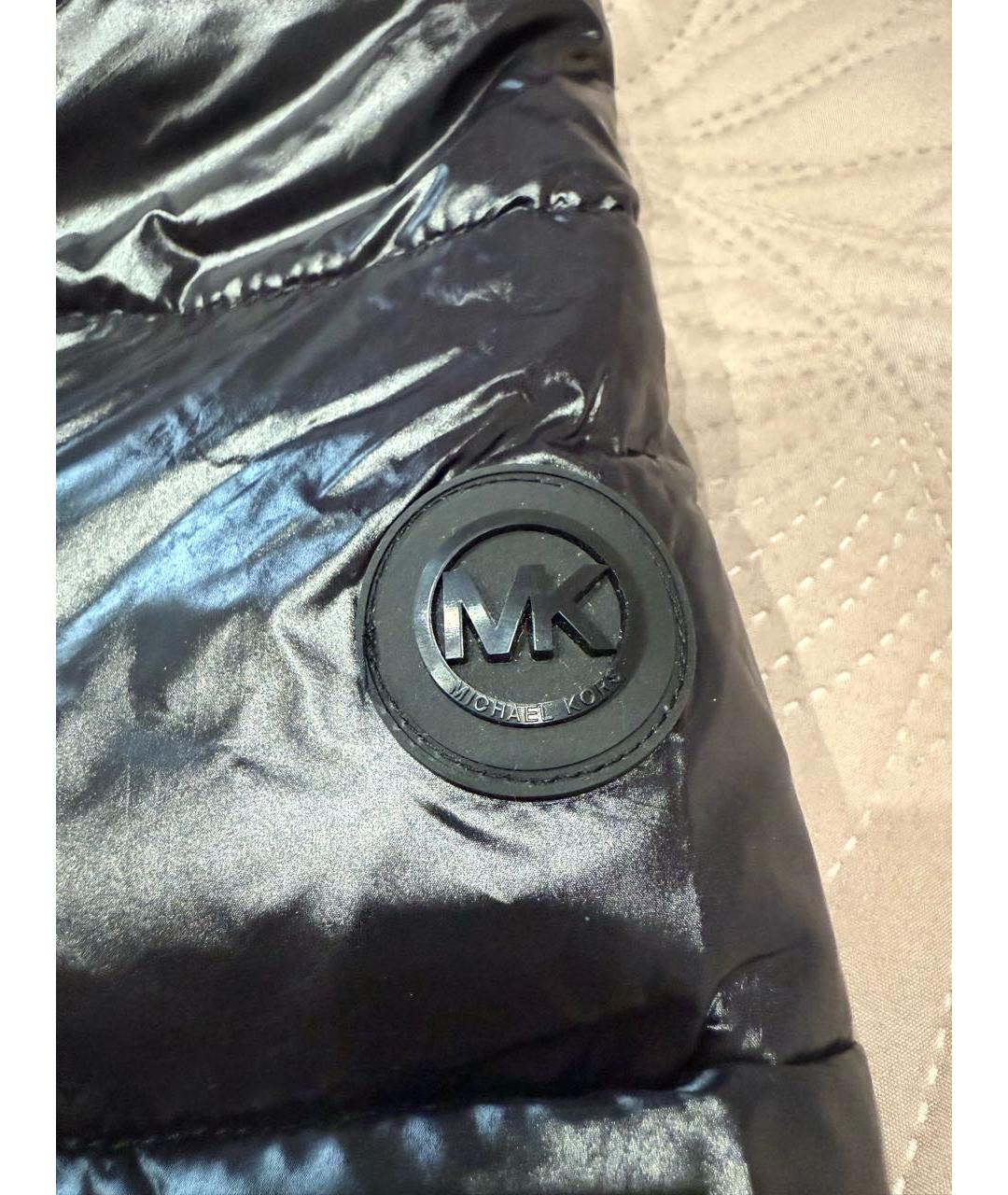 MICHAEL KORS Черная полиэстеровая куртка, фото 6