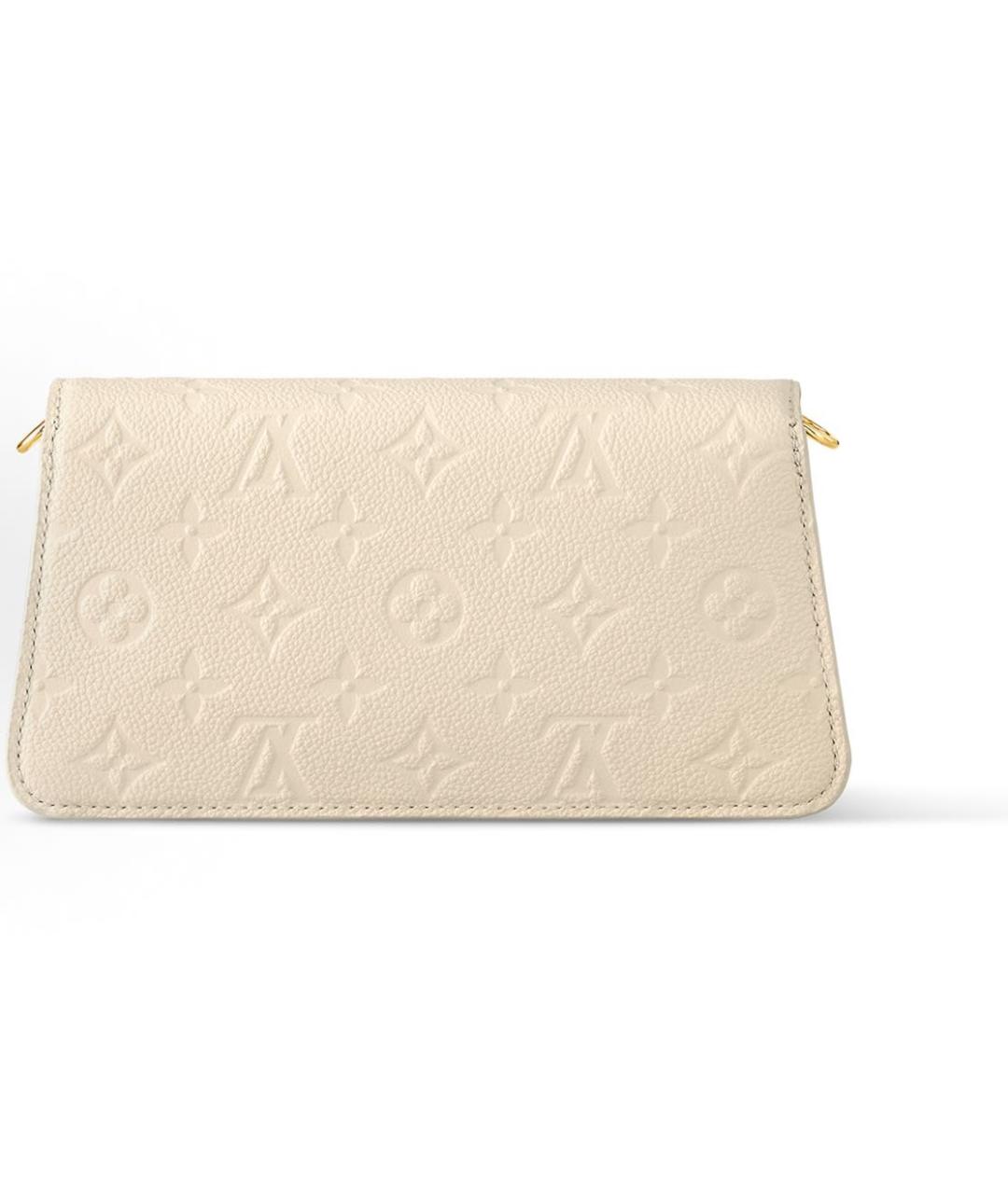 LOUIS VUITTON Бежевая сумка тоут из искусственной кожи, фото 3