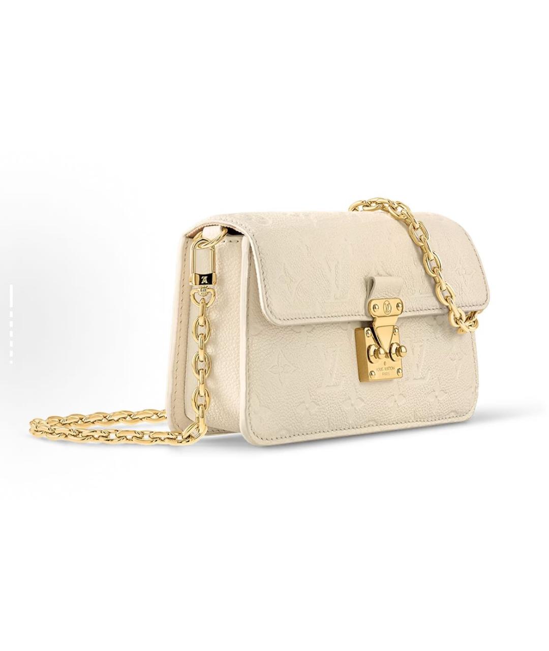 LOUIS VUITTON Бежевая сумка тоут из искусственной кожи, фото 2