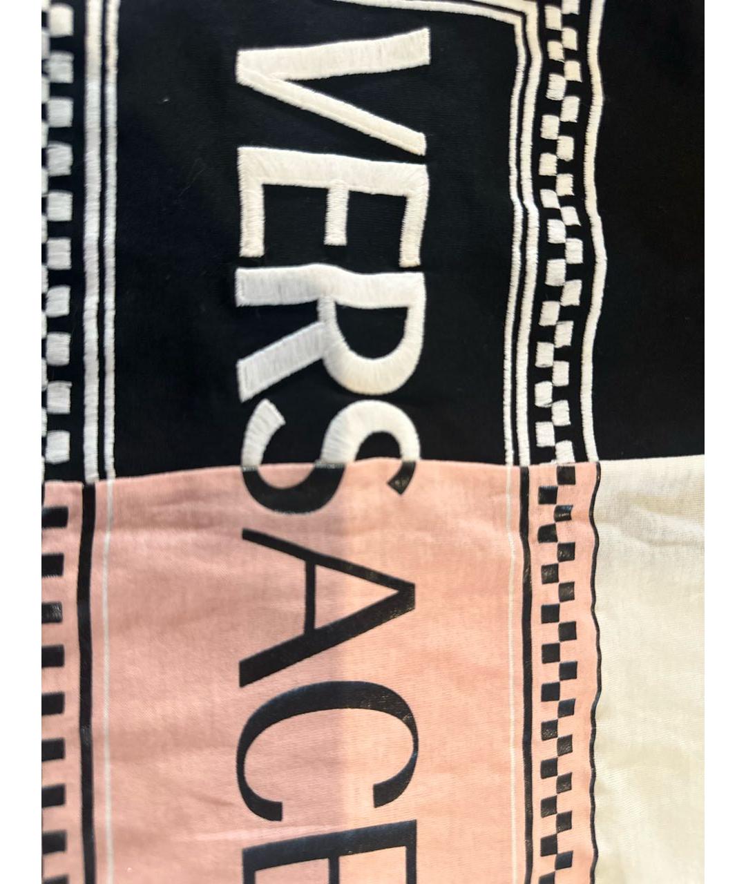 VERSACE Белая хлопковая футболка, фото 5